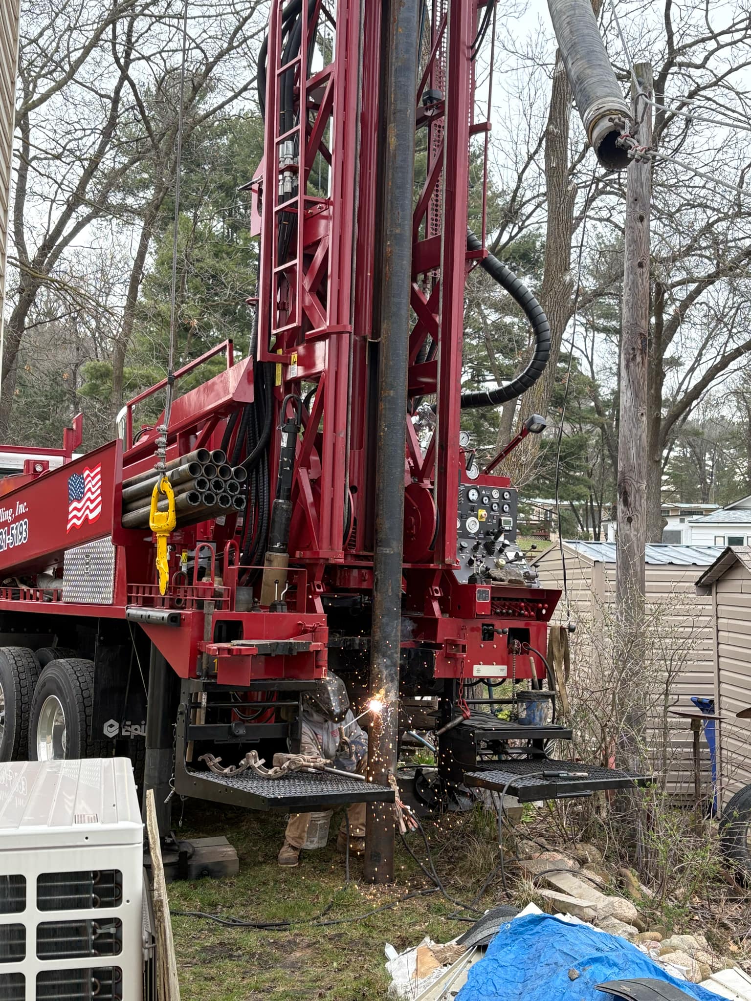  Working with Sam's Well Drilling!